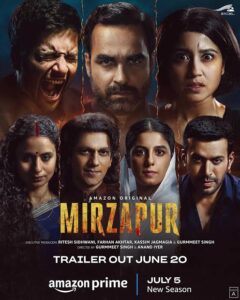 Mirzapur (2024) S03 Complete Hindi AMZN x264 & x265(HEVC) WEB-DL AAC 2160p 1080p 720p 480p ESub